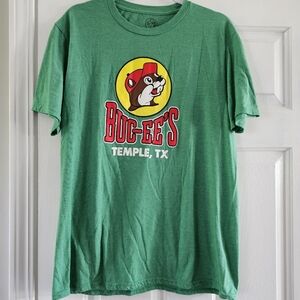 Bucees Temple TX casual Vacation Tee Shirt short Sleeve vacay Size Large